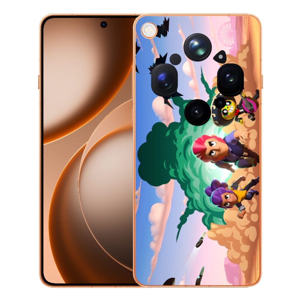 Gelový kryt mmCase na Oppo Find X9 Ultra - brawl stars