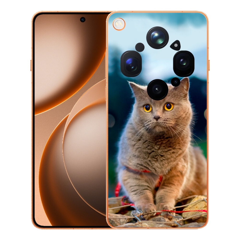 Gelový kryt mmCase na Oppo Find X9 Ultra - britská modrá 2