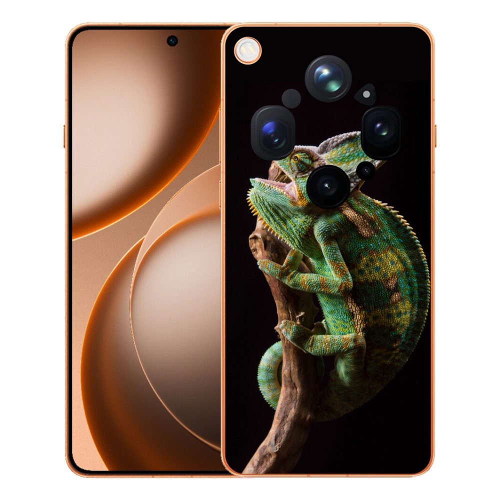 Gelový kryt mmCase na Oppo Find X9 Ultra - chameleon