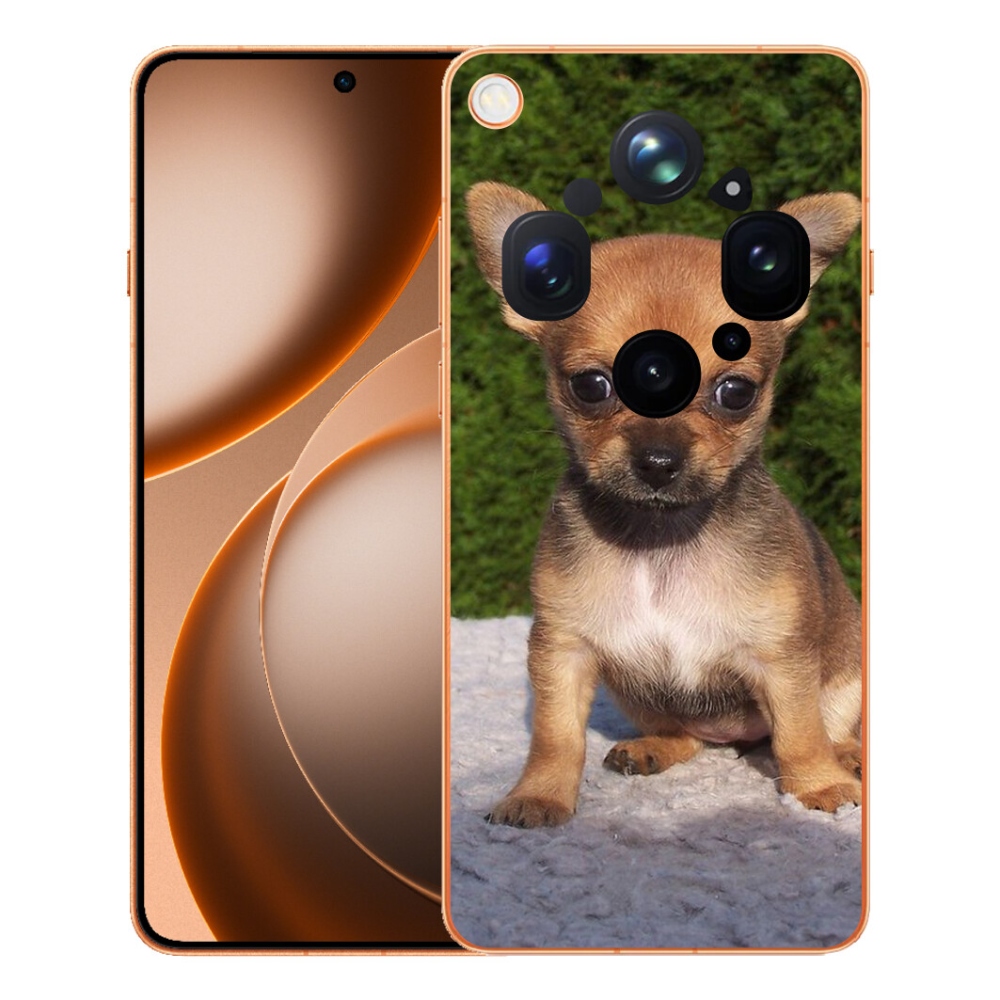 Gelový kryt mmCase na Oppo Find X9 Ultra - čivava 3