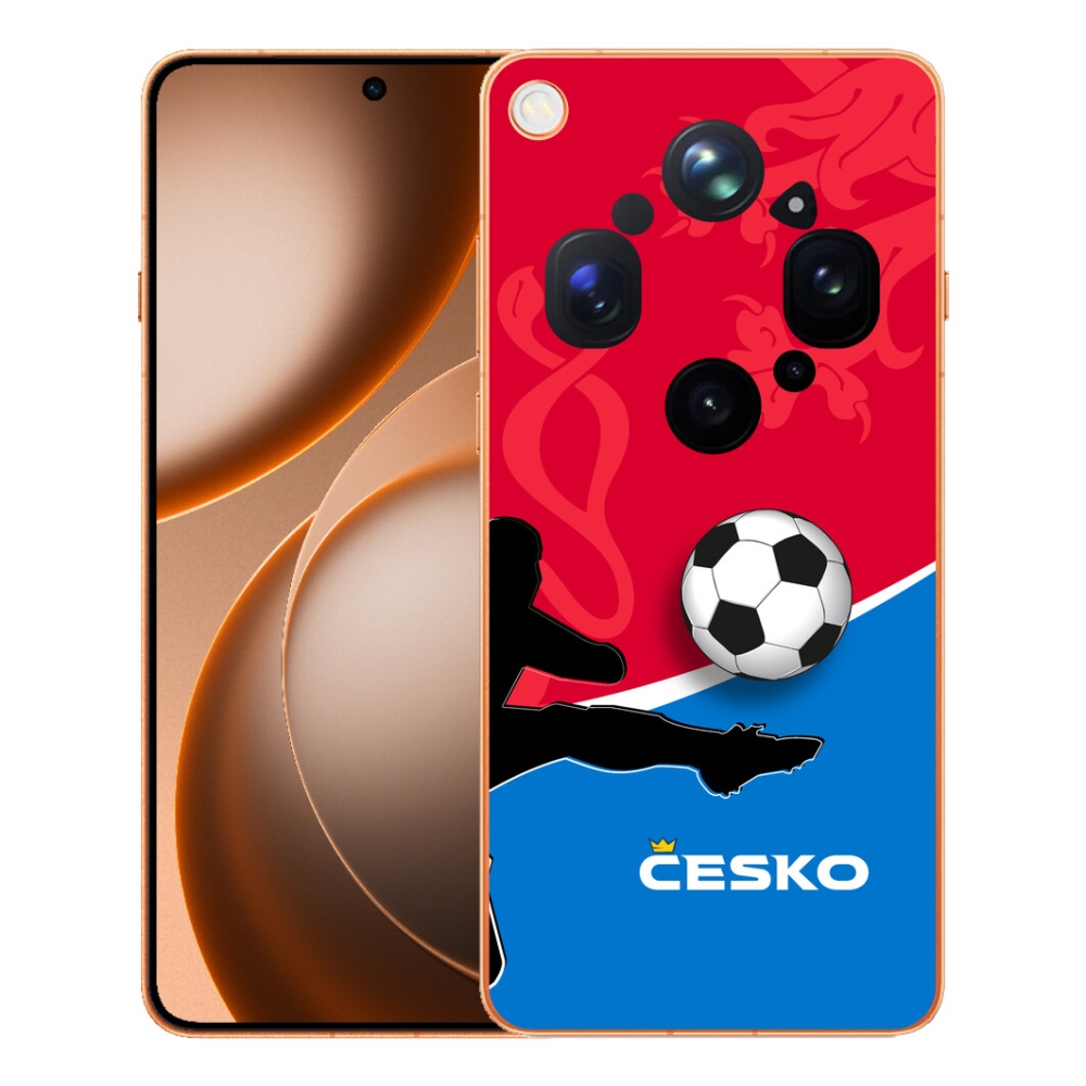 Gelový kryt mmCase na Oppo Find X9 Ultra - fotbal Česko 2
