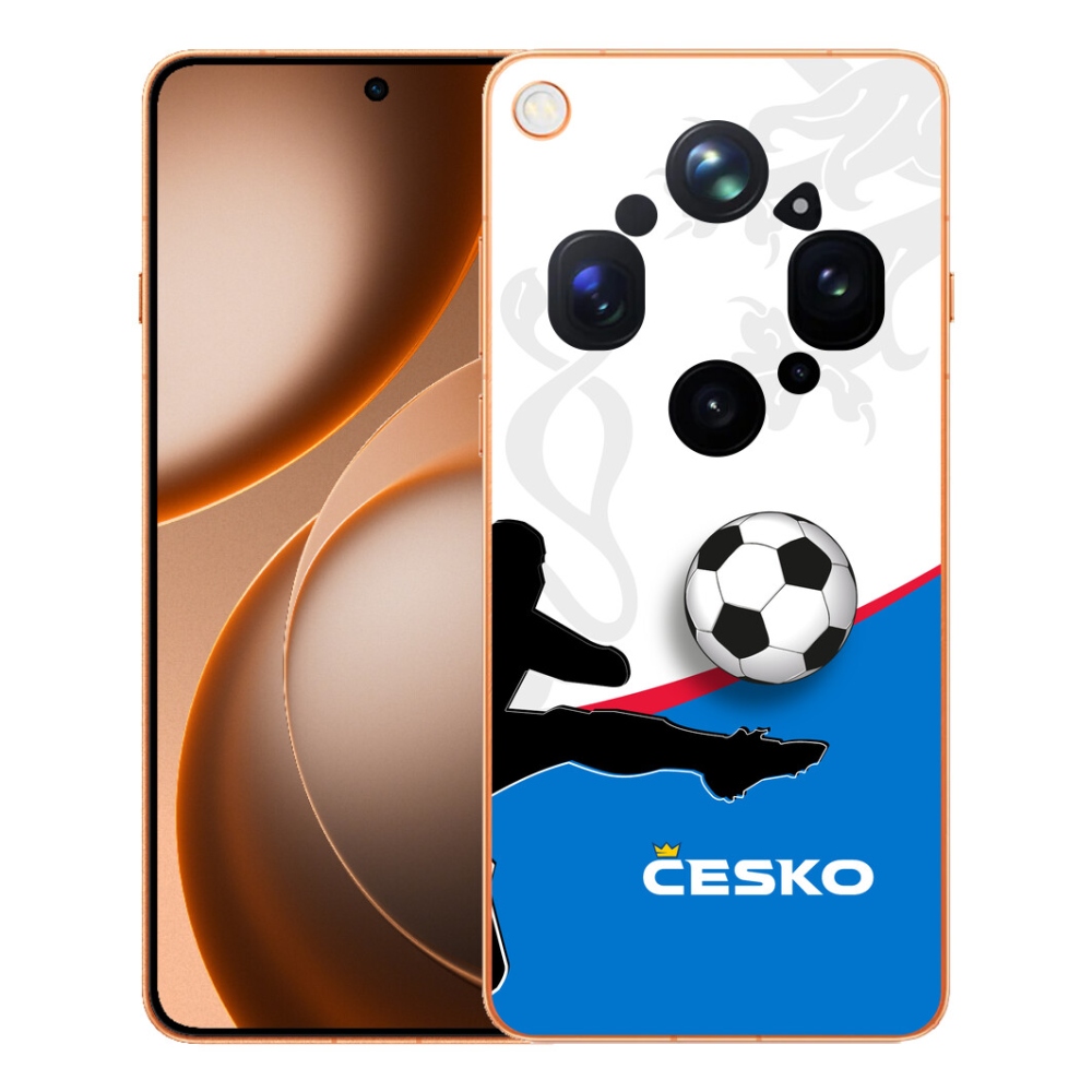 Gelový kryt mmCase na Oppo Find X9 Ultra - fotbal Česko 3