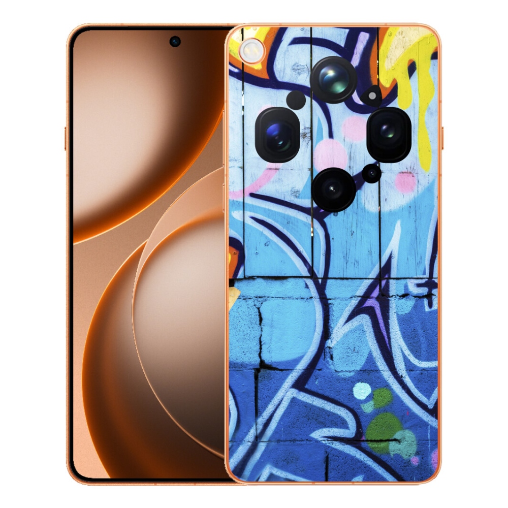 Gelový kryt mmCase na Oppo Find X9 Ultra - graffiti
