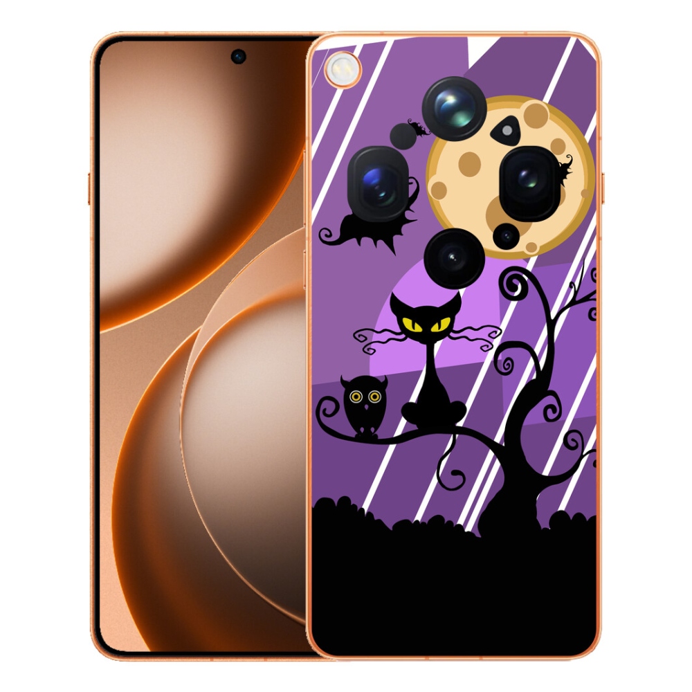 Gelový kryt mmCase na Oppo Find X9 Ultra - halloween