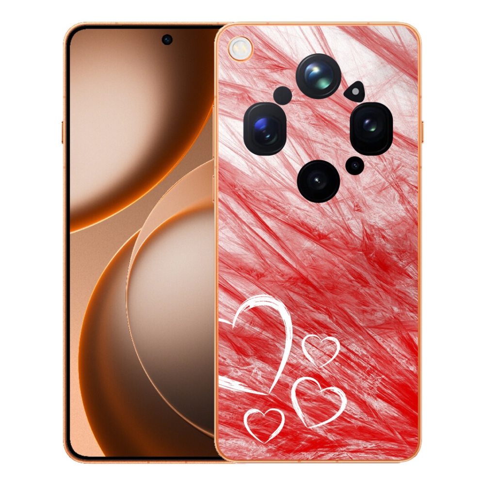 Gelový kryt mmCase na Oppo Find X9 Ultra - heart