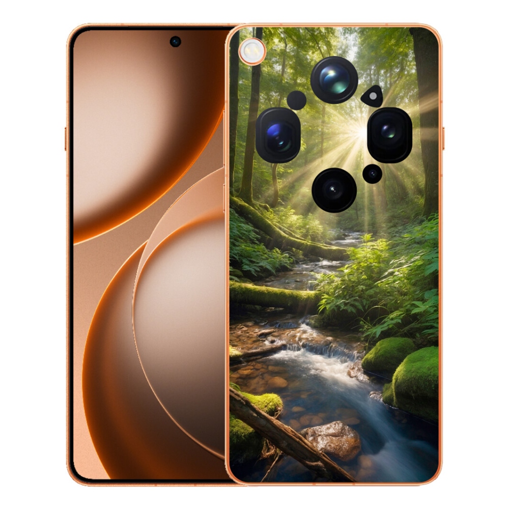 Gelový kryt mmCase na Oppo Find X9 Ultra - hlubina lesa