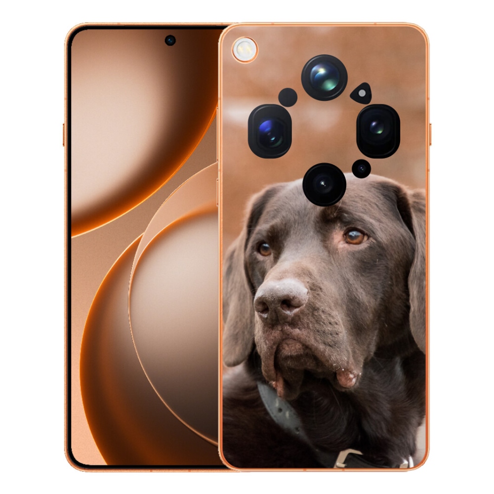Gelový kryt mmCase na Oppo Find X9 Ultra - hnědý labrador