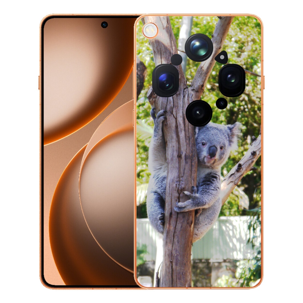 Gelový kryt mmCase na Oppo Find X9 Ultra - koala