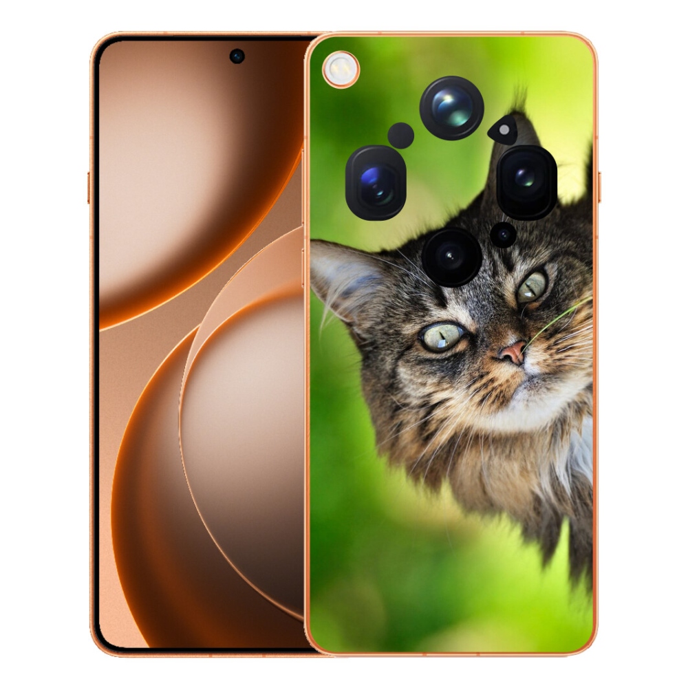Gelový kryt mmCase na Oppo Find X9 Ultra - kočka 3