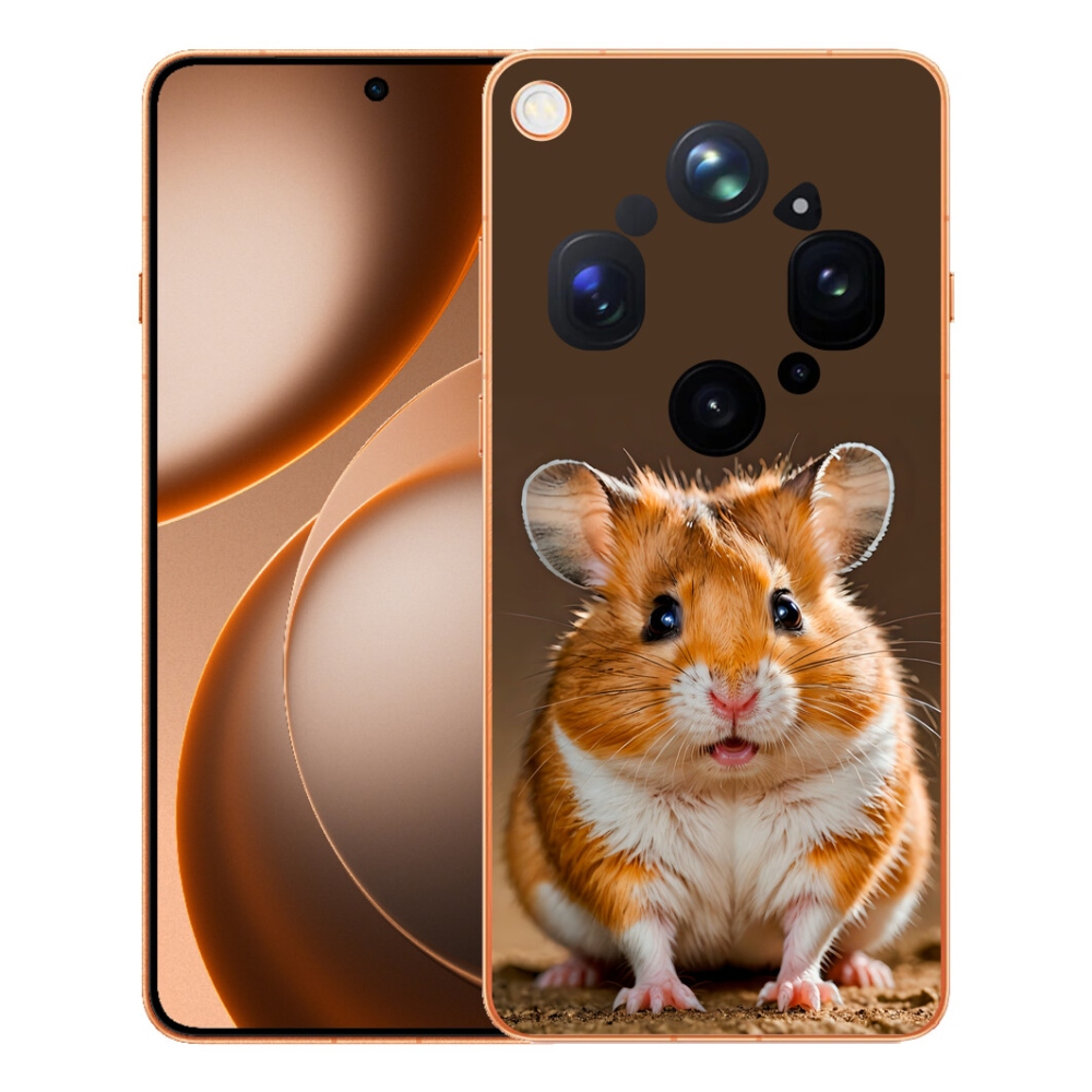 Gelový kryt mmCase na Oppo Find X9 Ultra - křeček