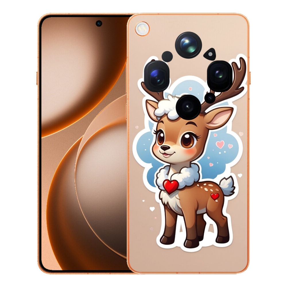 Gelový kryt mmCase na Oppo Find X9 Ultra - kreslený sob