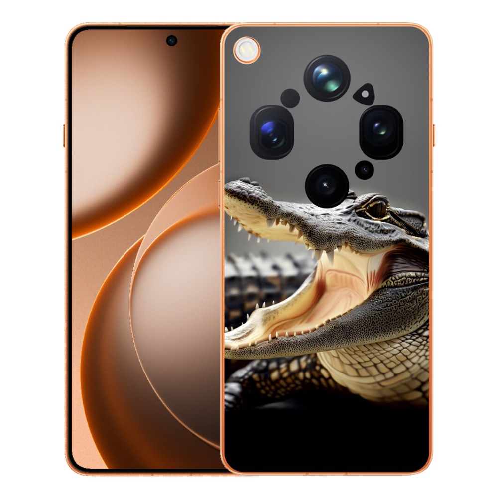 Gelový kryt mmCase na Oppo Find X9 Ultra - krokodýl