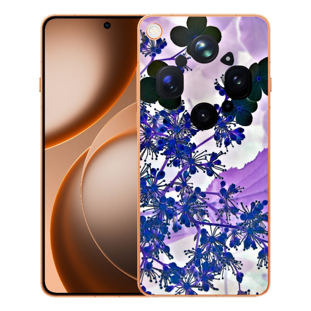 Gelový kryt mmCase na Oppo Find X9 Ultra - květ hortenzie
