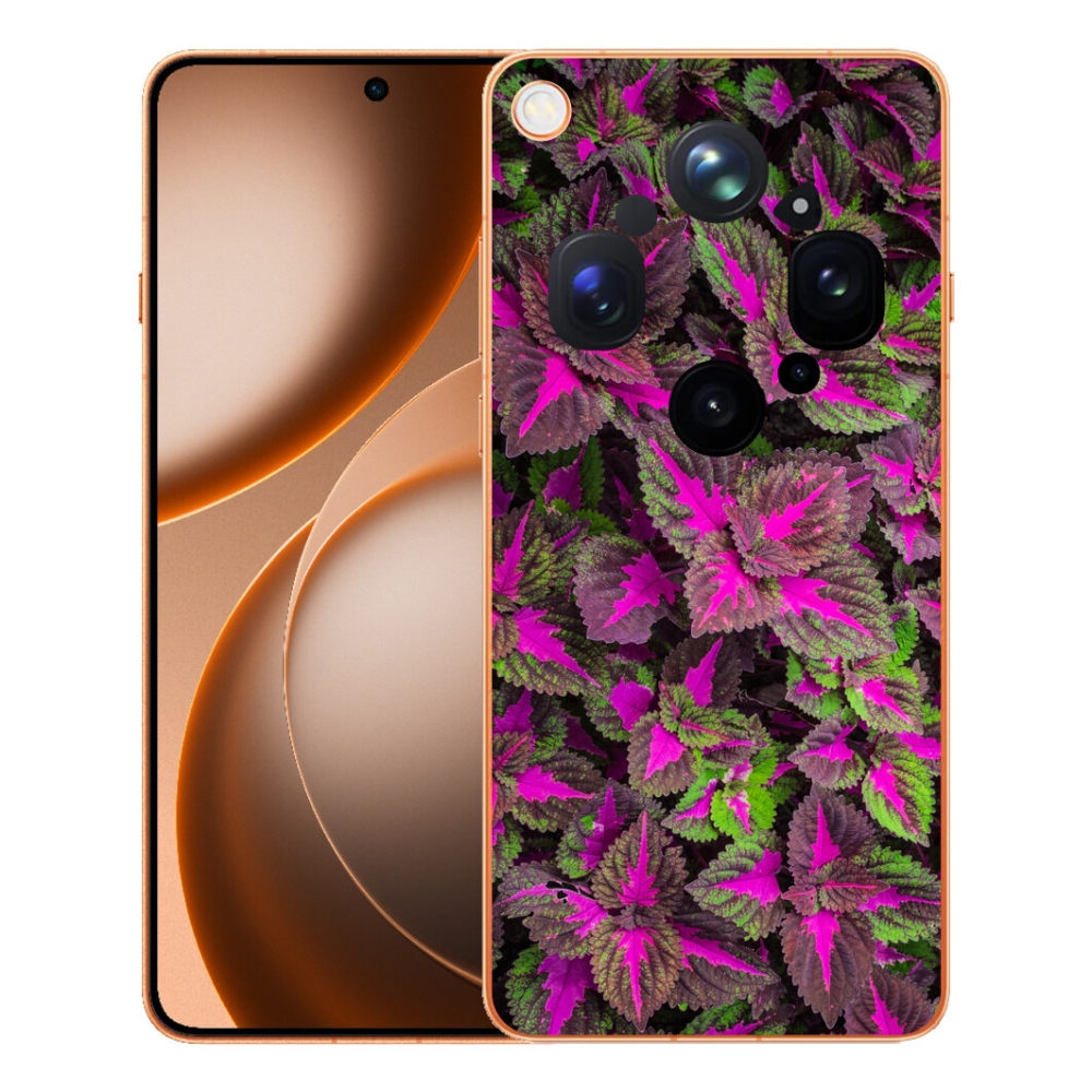 Gelový kryt mmCase na Oppo Find X9 Ultra - květiny 10