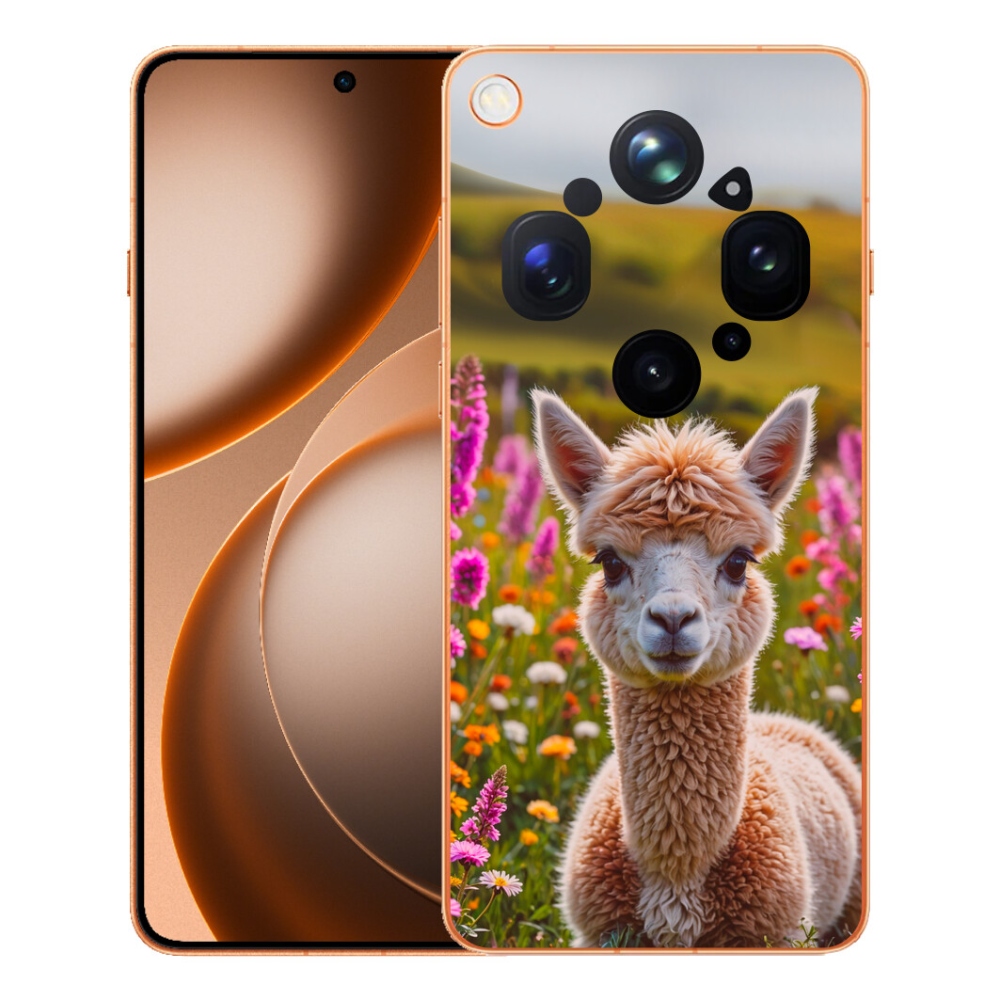 Gelový kryt mmCase na Oppo Find X9 Ultra - lama na louce