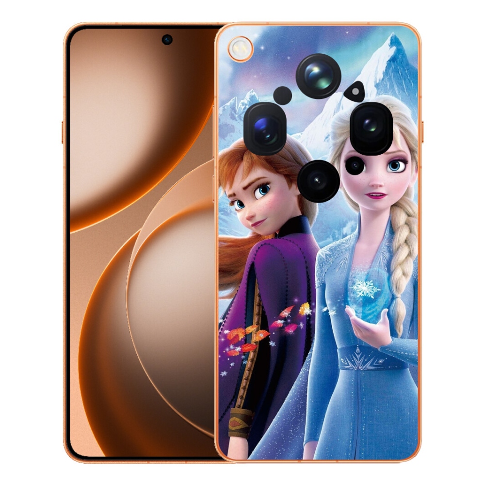 Gelový kryt mmCase na Oppo Find X9 Ultra - ledové království 3