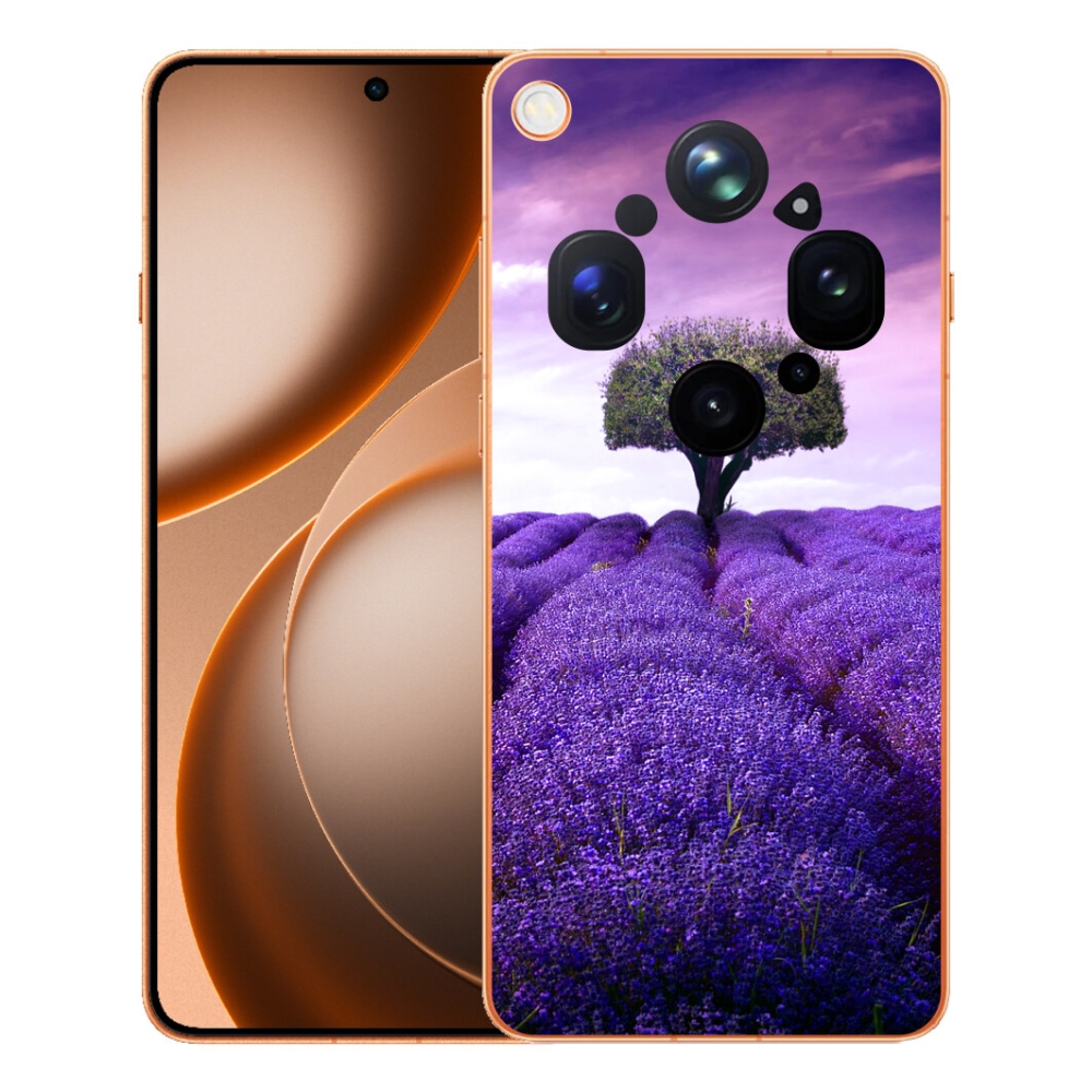 Gelový kryt mmCase na Oppo Find X9 Ultra - levandulová louka
