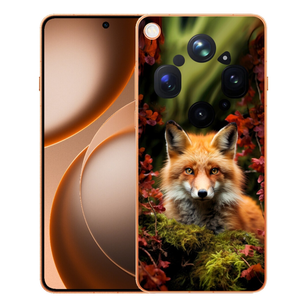 Gelový kryt mmCase na Oppo Find X9 Ultra - liška v lese