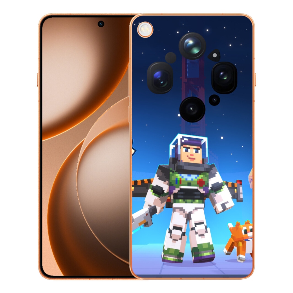 Gelový kryt mmCase na Oppo Find X9 Ultra - minecraft 2
