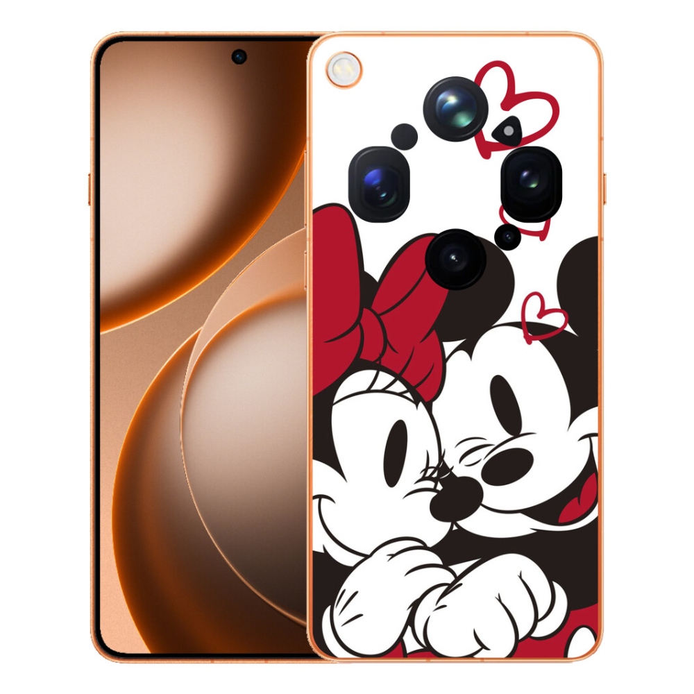 Gelový kryt mmCase na Oppo Find X9 Ultra - minnie a mickey