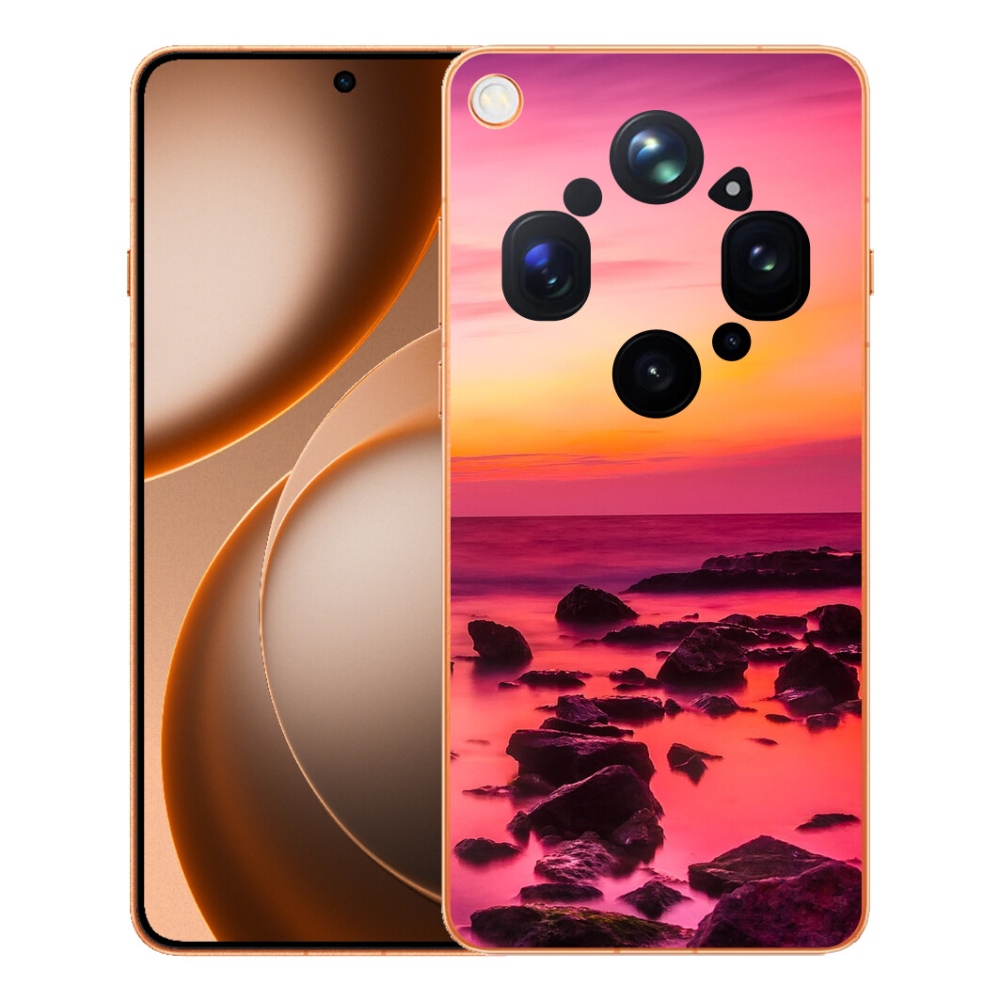 Gelový kryt mmCase na Oppo Find X9 Ultra - moře a záře