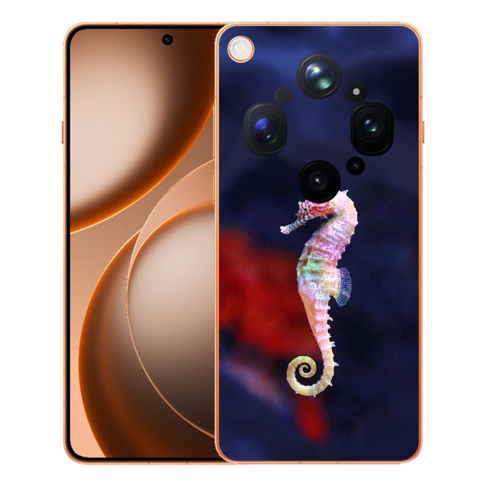Gelový kryt mmCase na Oppo Find X9 Ultra - mořský koník