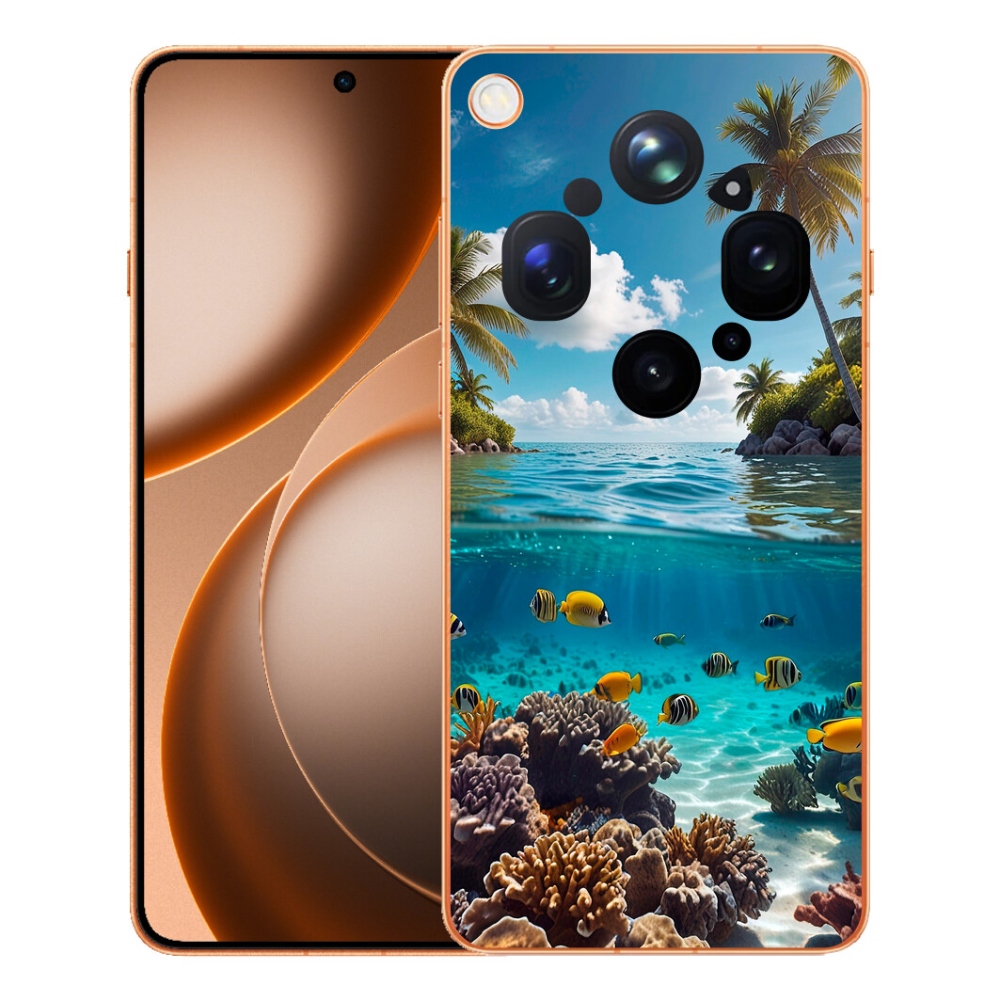 Gelový kryt mmCase na Oppo Find X9 Ultra - mořský svět 4