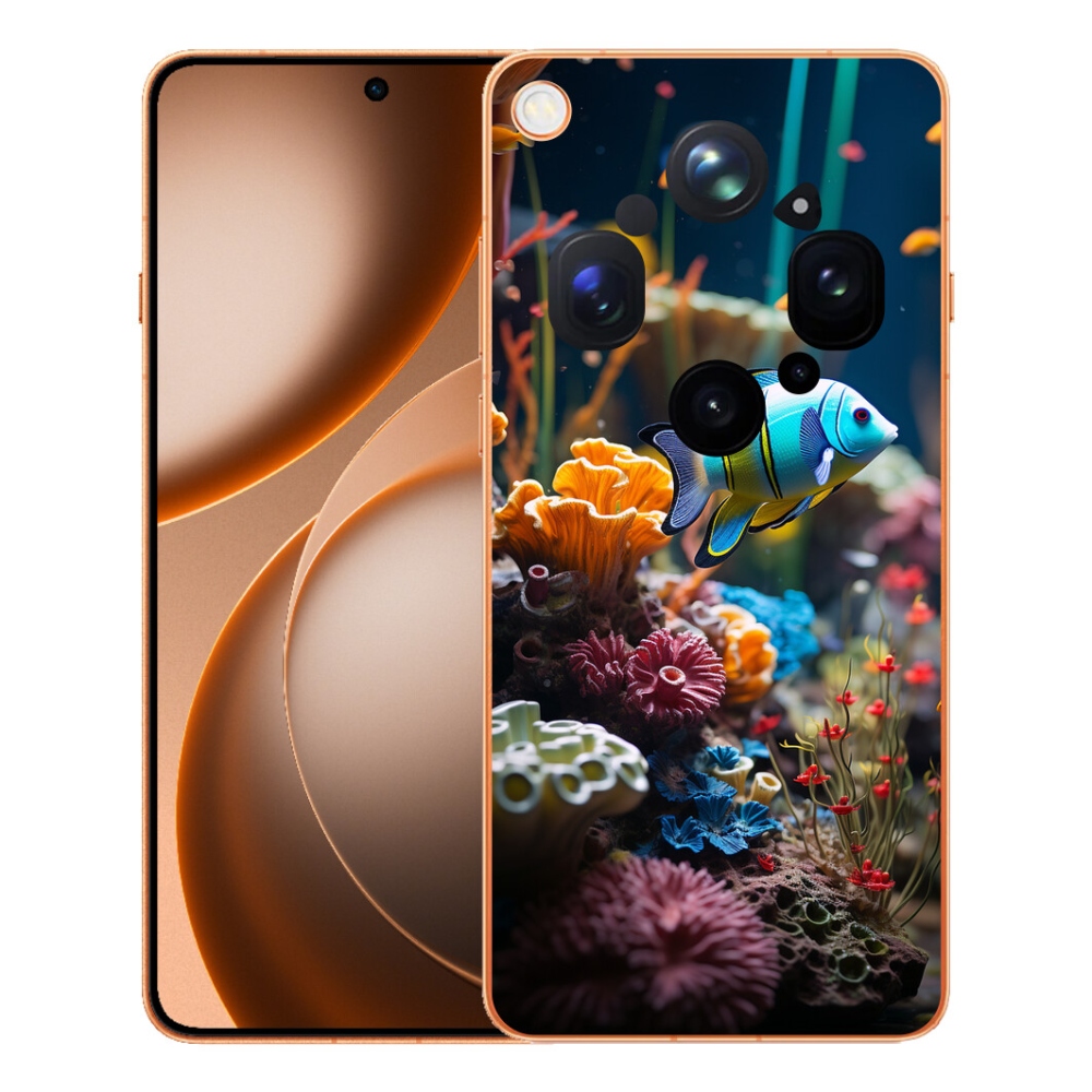 Gelový kryt mmCase na Oppo Find X9 Ultra - mořský svět 5