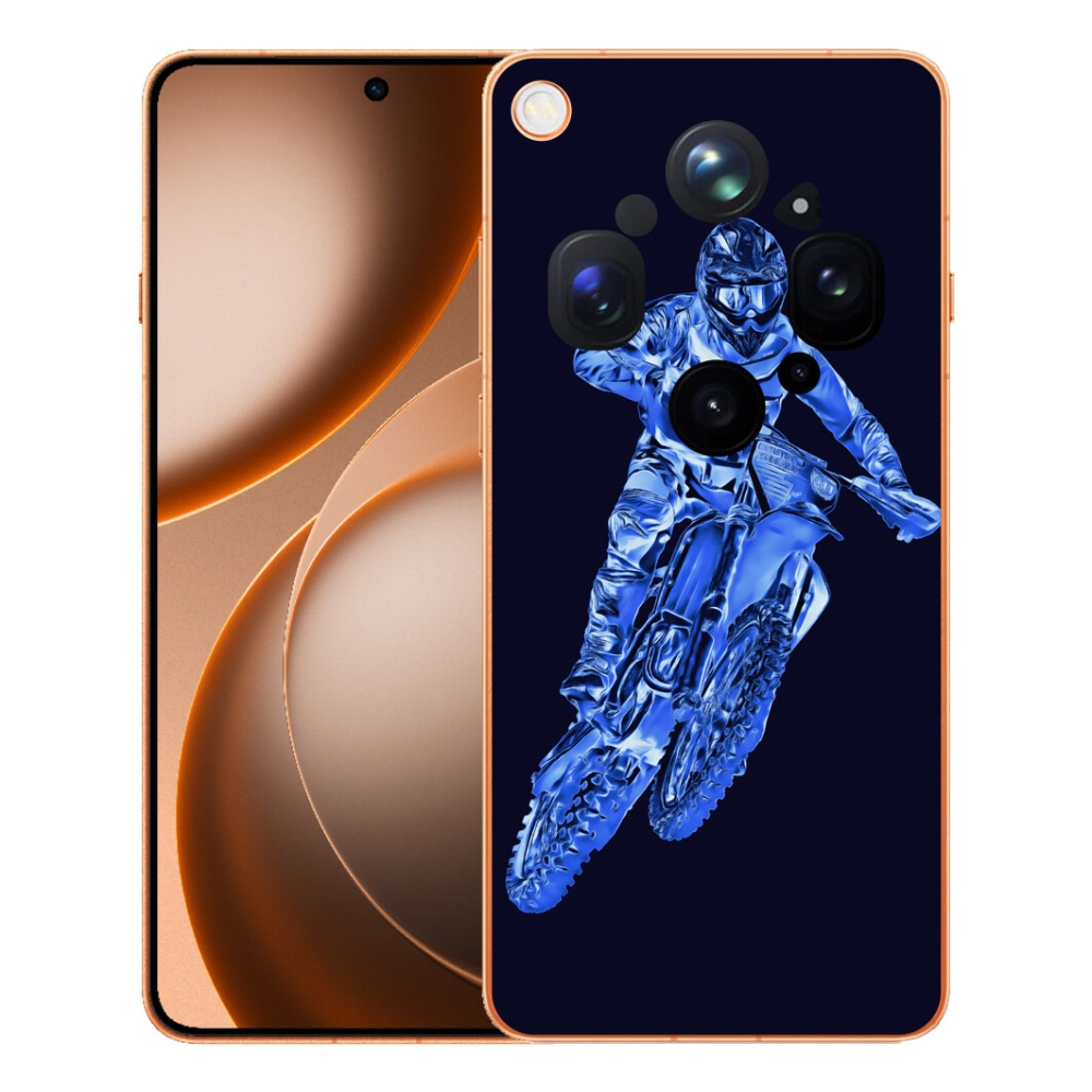 Gelový kryt mmCase na Oppo Find X9 Ultra - motocross 1