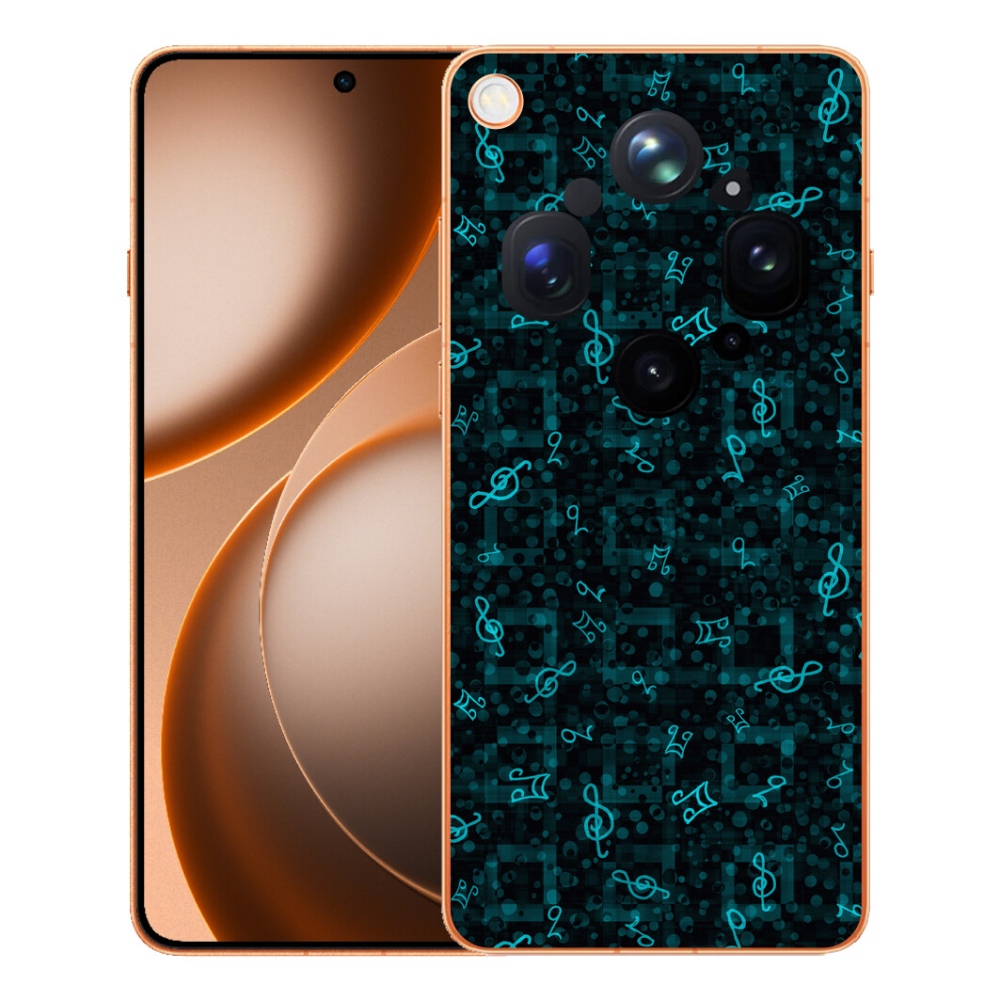 Gelový kryt mmCase na Oppo Find X9 Ultra - noty 1