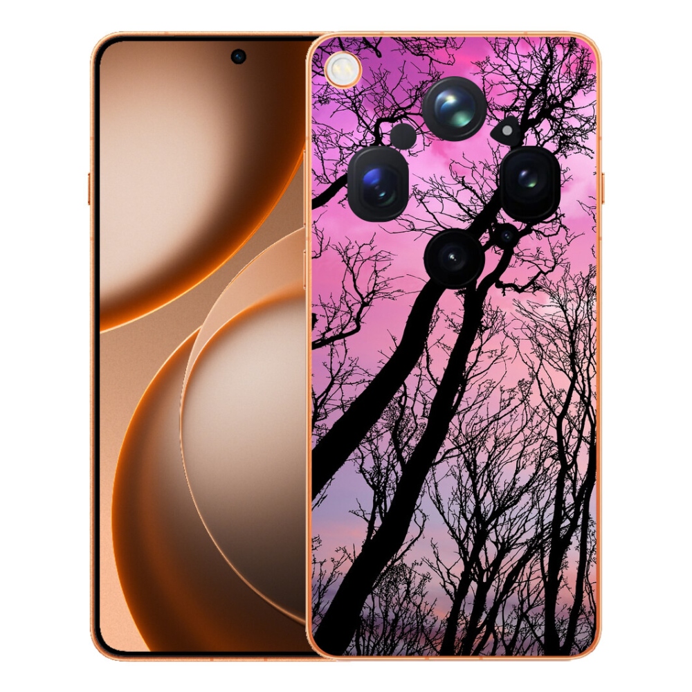 Gelový kryt mmCase na Oppo Find X9 Ultra - opadané stromy