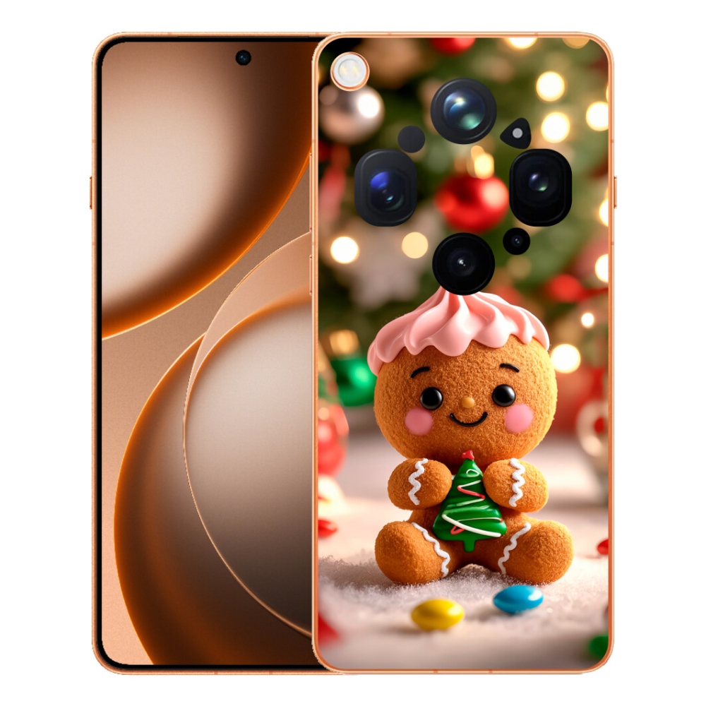 Gelový kryt mmCase na Oppo Find X9 Ultra - perníček