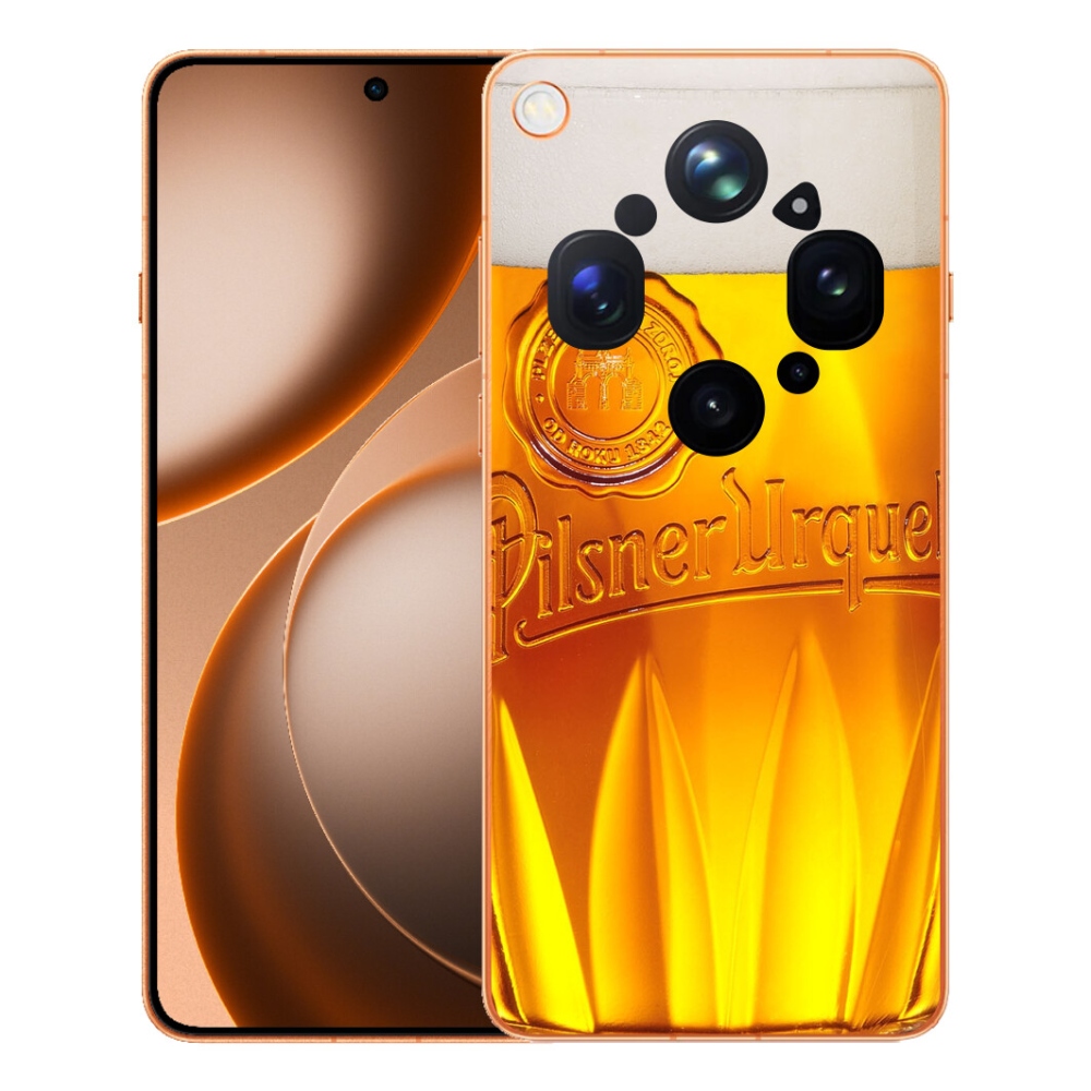 Gelový kryt mmCase na Oppo Find X9 Ultra - pivo