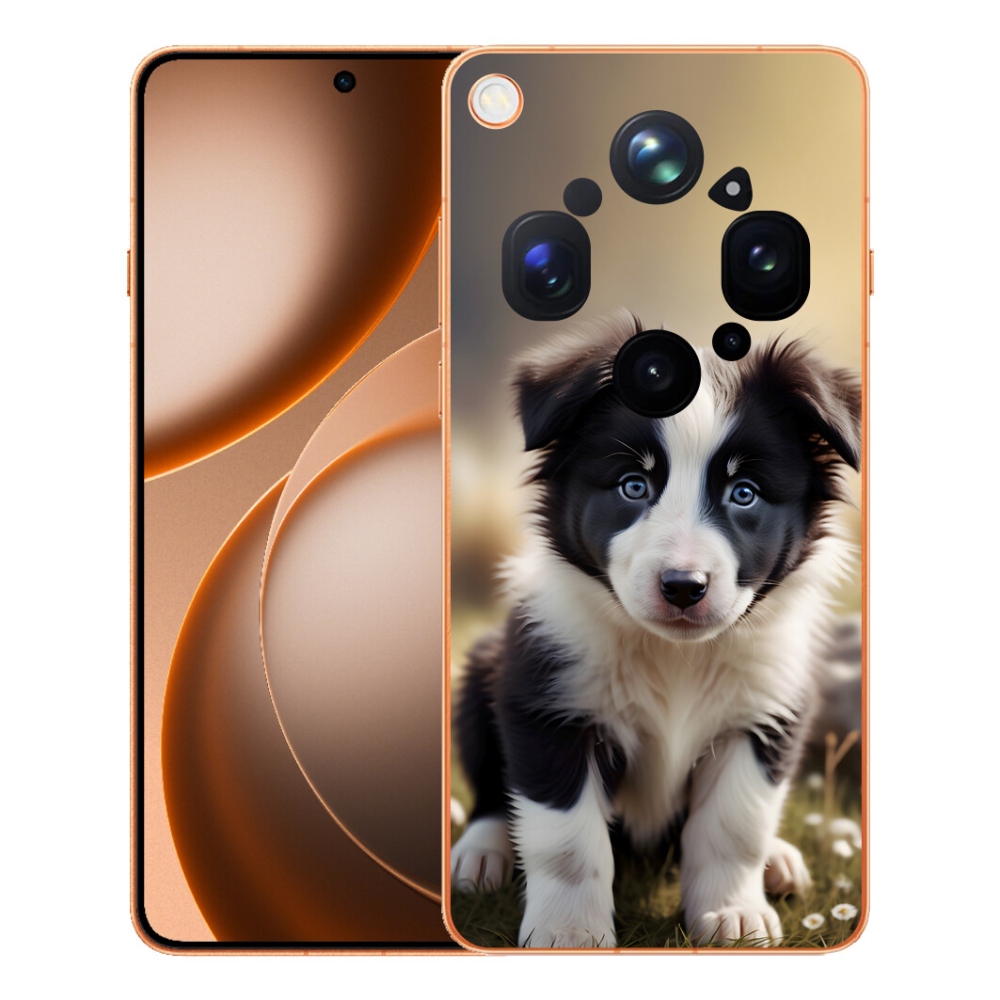 Gelový kryt mmCase na Oppo Find X9 Ultra - roztomilá border kolie