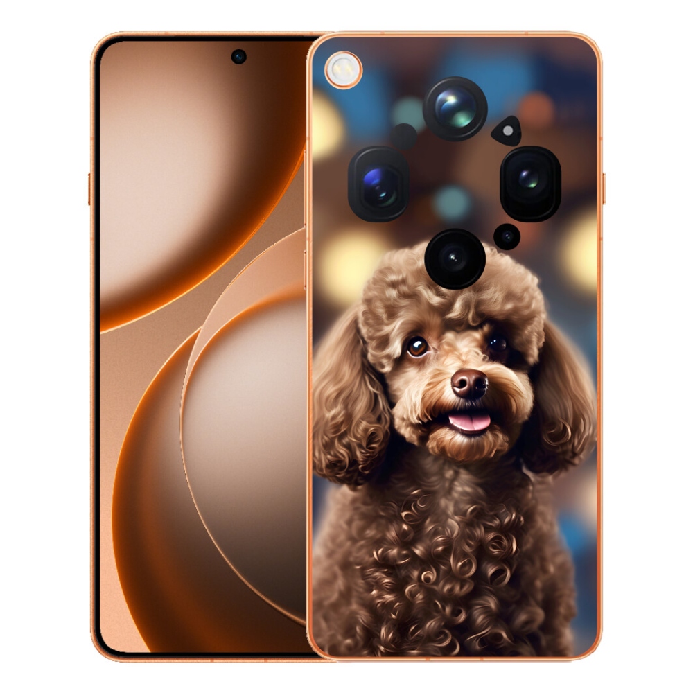 Gelový kryt mmCase na Oppo Find X9 Ultra - roztomilý pudl