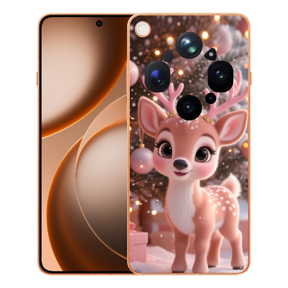 Gelový kryt mmCase na Oppo Find X9 Ultra - roztomilý sob