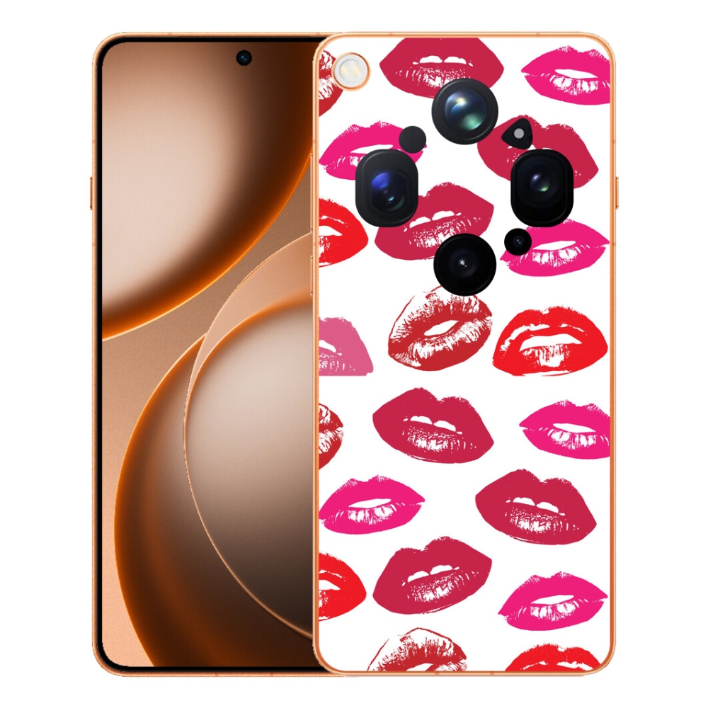 Gelový kryt mmCase na Oppo Find X9 Ultra - rty
