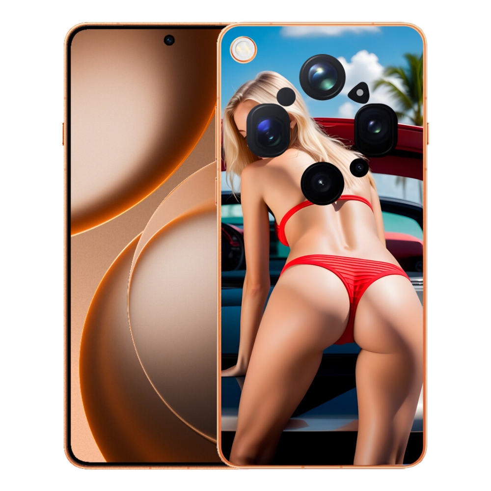 Gelový kryt mmCase na Oppo Find X9 Ultra - sexy žena 2