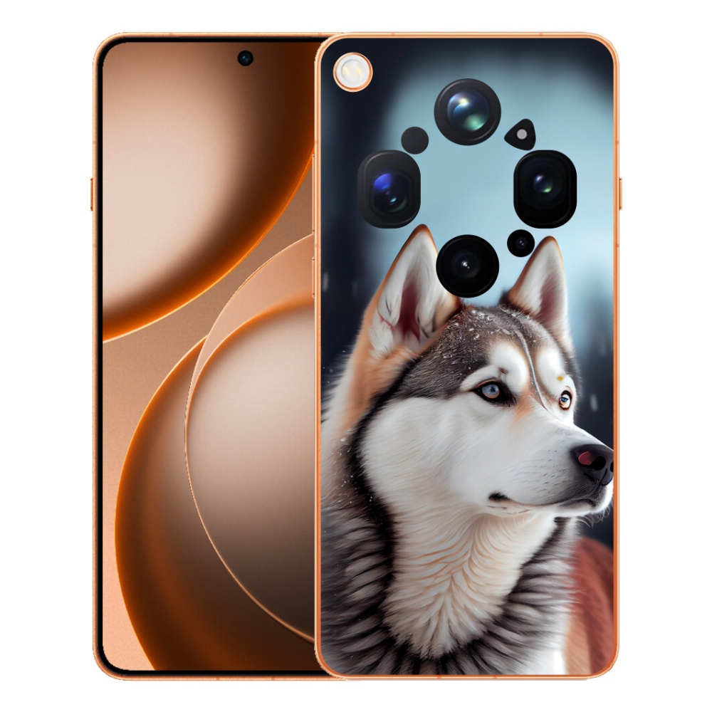 Gelový kryt mmCase na Oppo Find X9 Ultra - sibiřský husky
