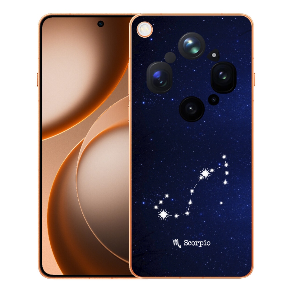 Gelový kryt mmCase na Oppo Find X9 Ultra - souhvězdí Štíra