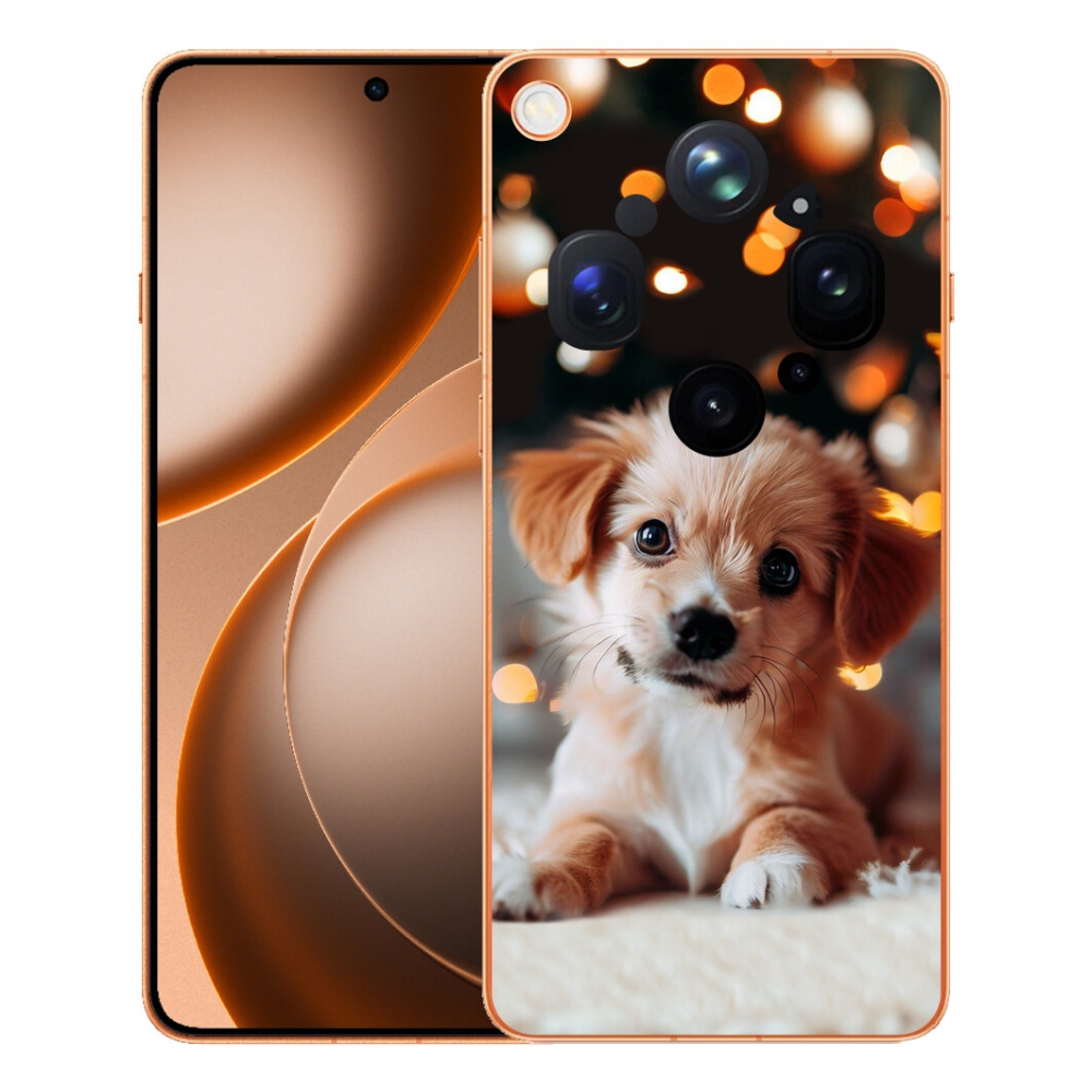 Gelový kryt mmCase na Oppo Find X9 Ultra - štěňátko