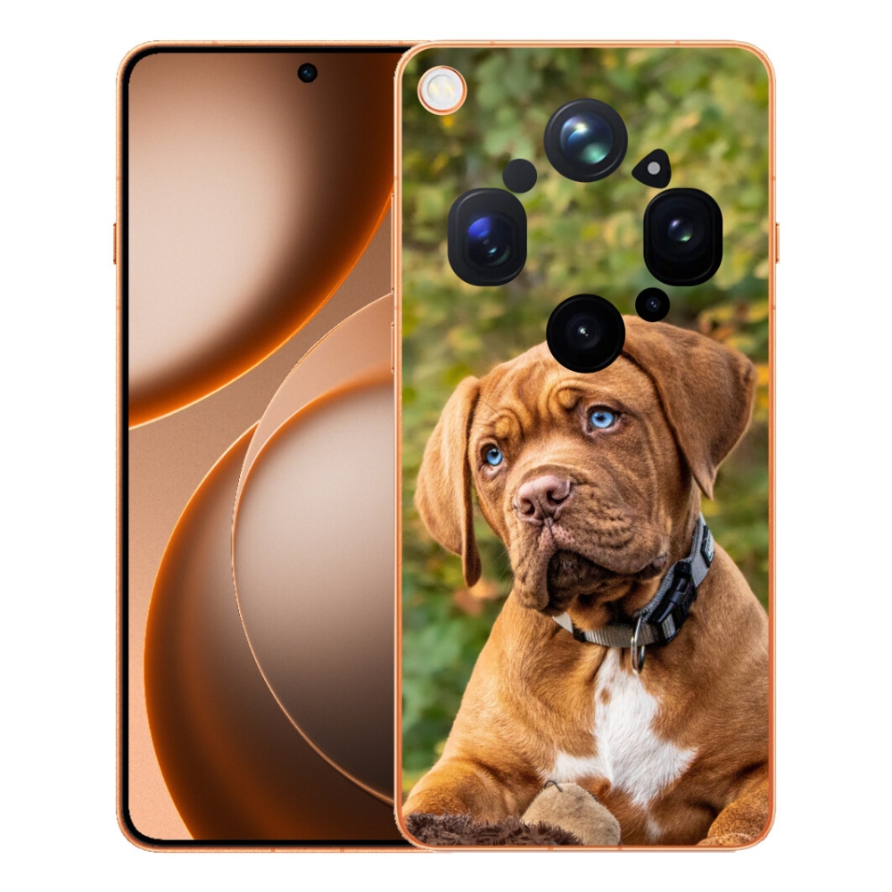 Gelový kryt mmCase na Oppo Find X9 Ultra - štěně 