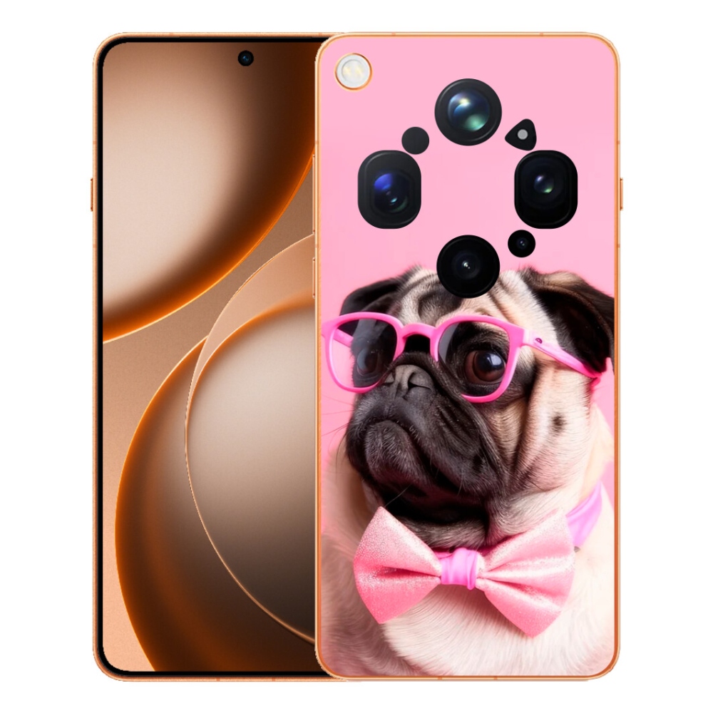 Gelový kryt mmCase na Oppo Find X9 Ultra - stylový mops