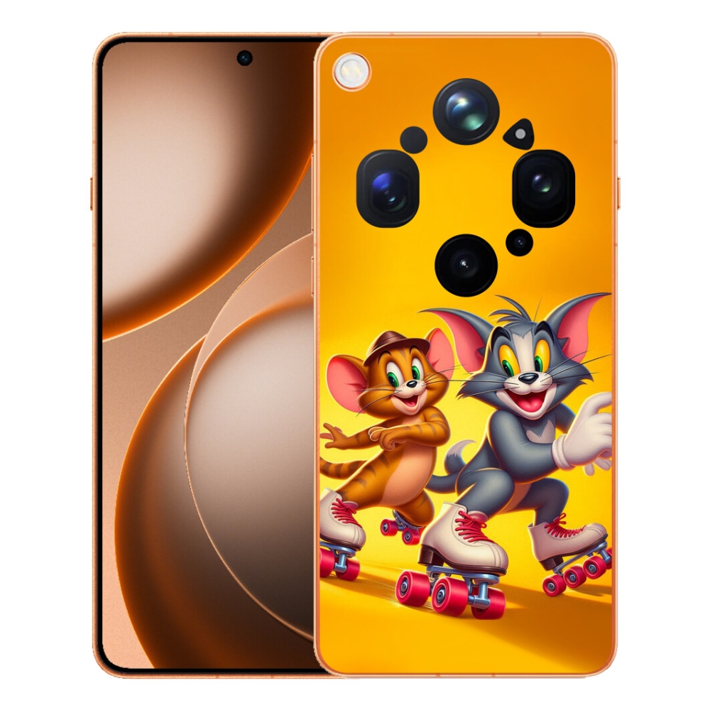 Gelový kryt mmCase na Oppo Find X9 Ultra - tom a jerry