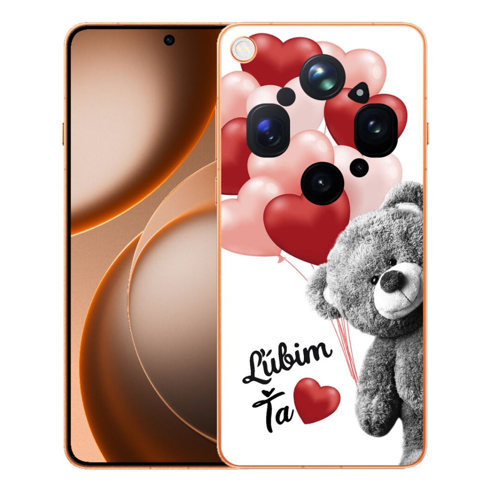 Gelový kryt mmCase na Oppo Find X9 Ultra - ľúbim ťa sk