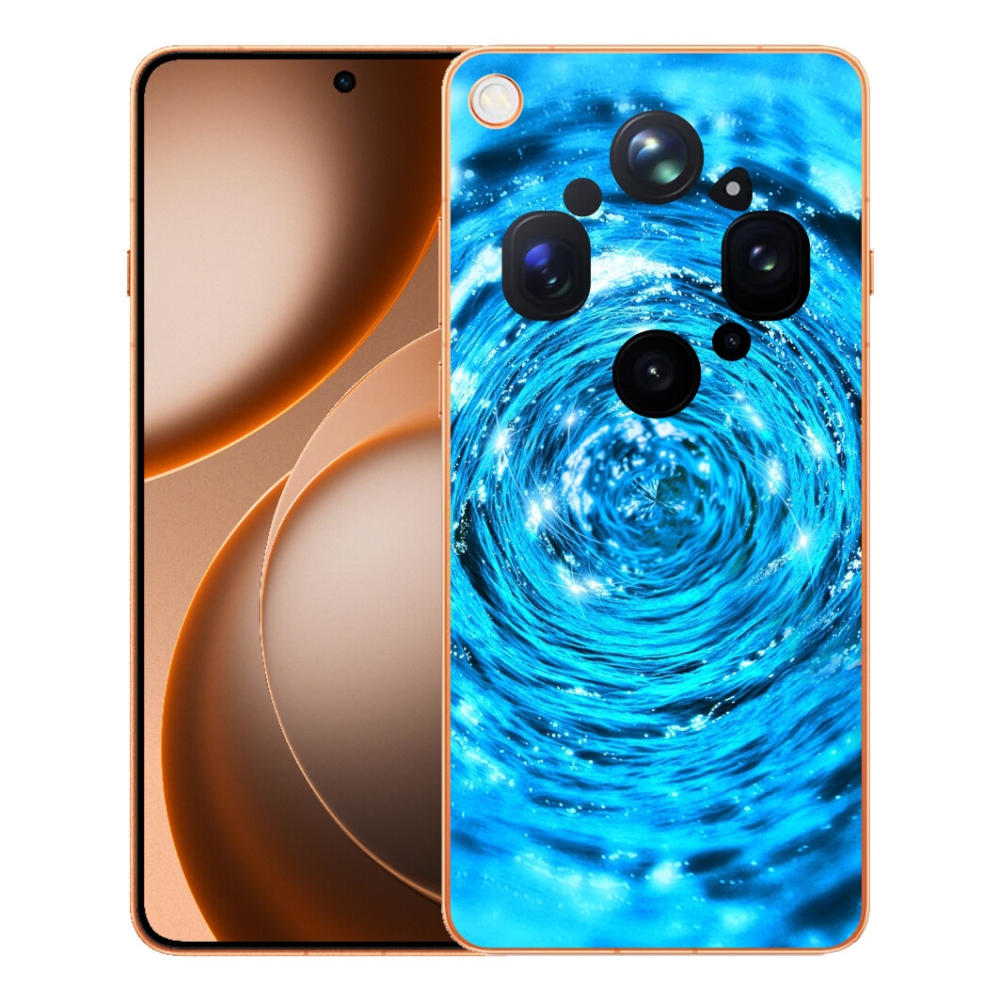 Gelový kryt mmCase na Oppo Find X9 Ultra - vodní vír