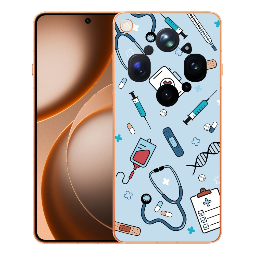 Gelový kryt mmCase na Oppo Find X9 Ultra - zdravotnictví 1