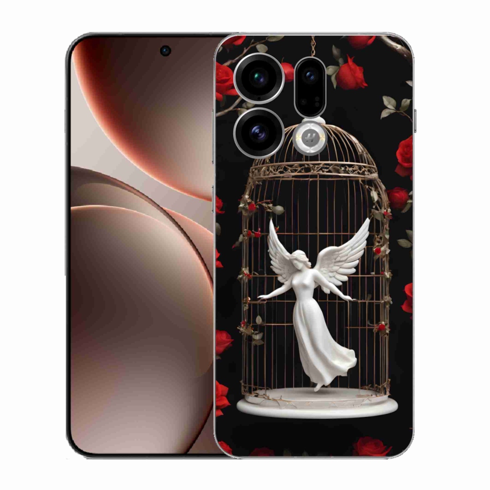 Gelový kryt mmCase na Oppo Find X9 - uvězněný anděl