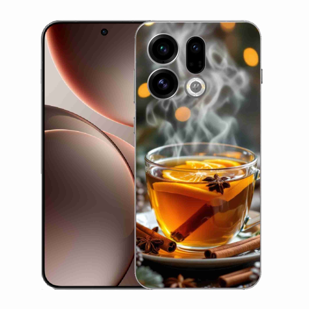 Gelový kryt mmCase na Oppo Find X9 - vánoční punč