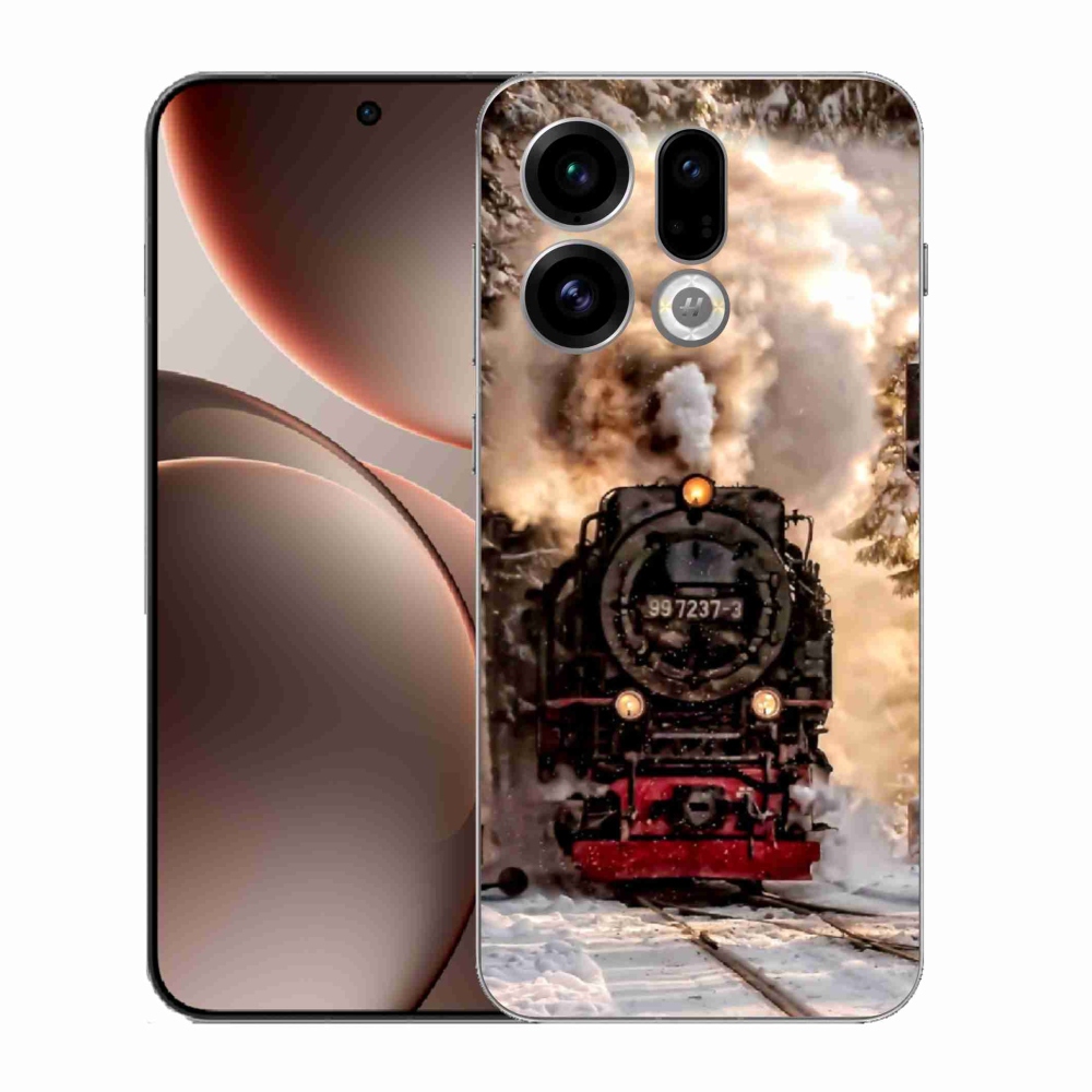 Gelový kryt mmCase na Oppo Find X9 - vlak
